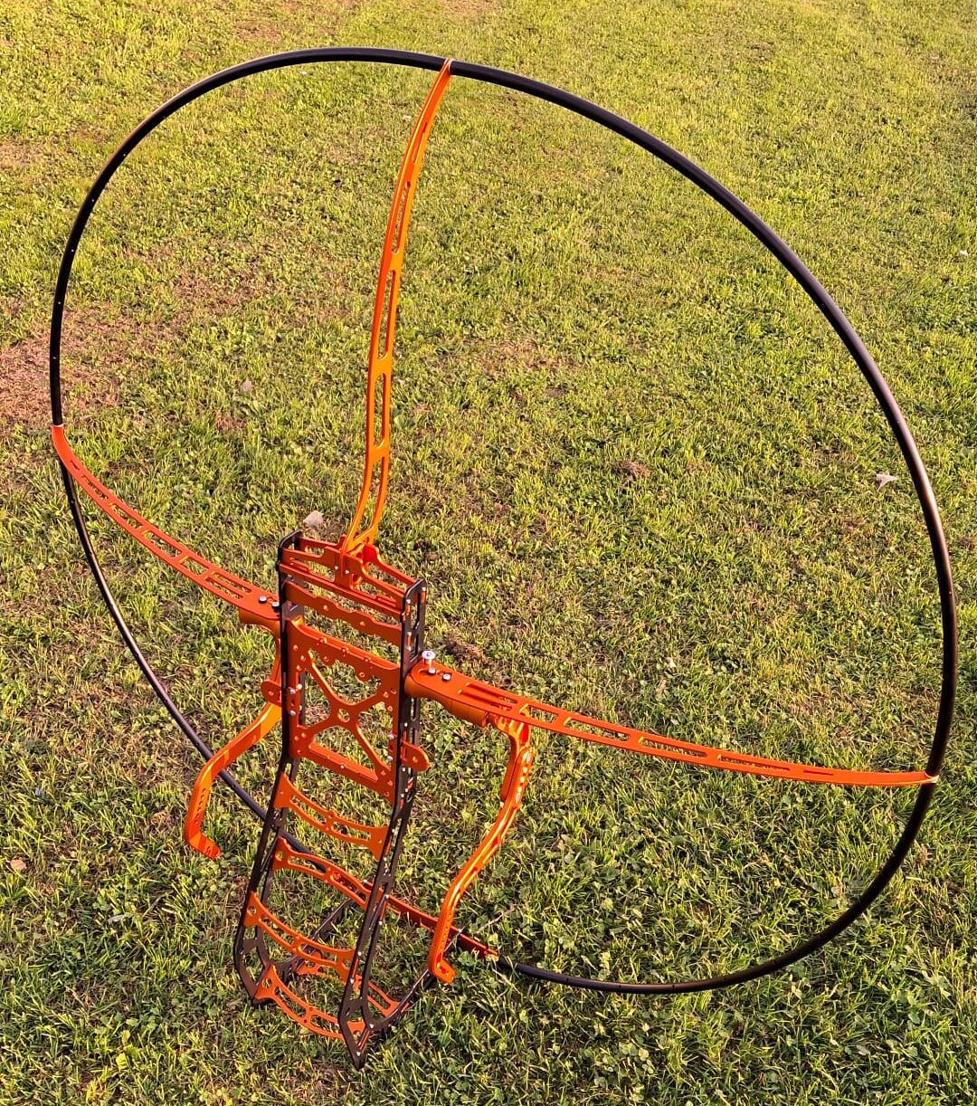Foto reale telaio paramotore M2N