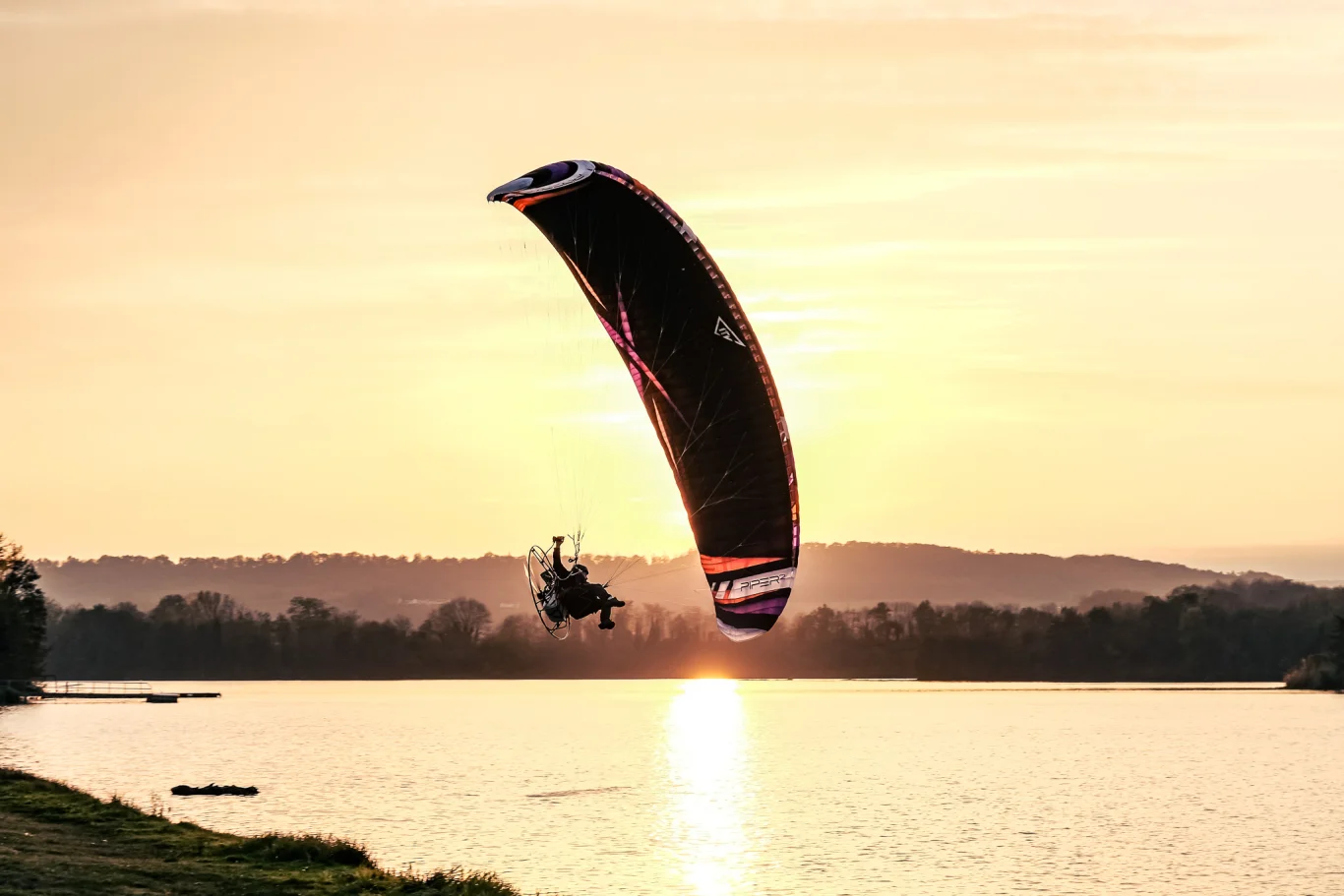 ITV Piper 2 in volo